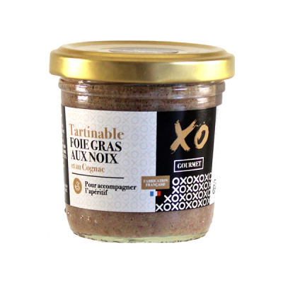 Tartinable foie gras aux noix XO Gourmet